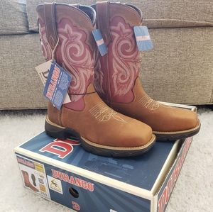 Durango Waterproof Western Work Boots